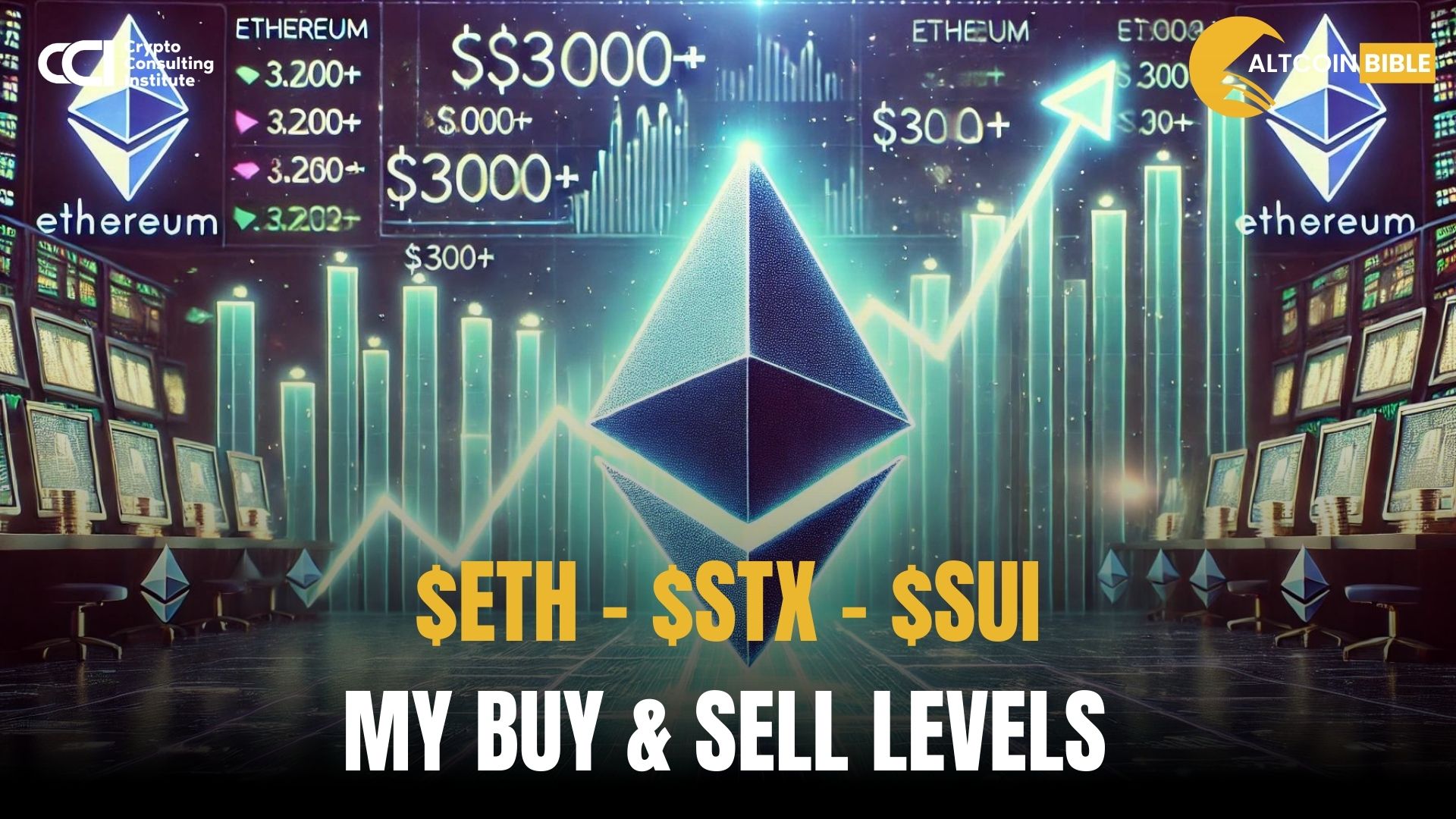 $ETH - $STX - $SUI  My BUY & SELL levels