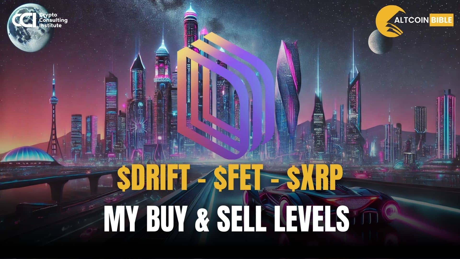 $DRIFT - $FET - $XRP  My BUY & SELL levels