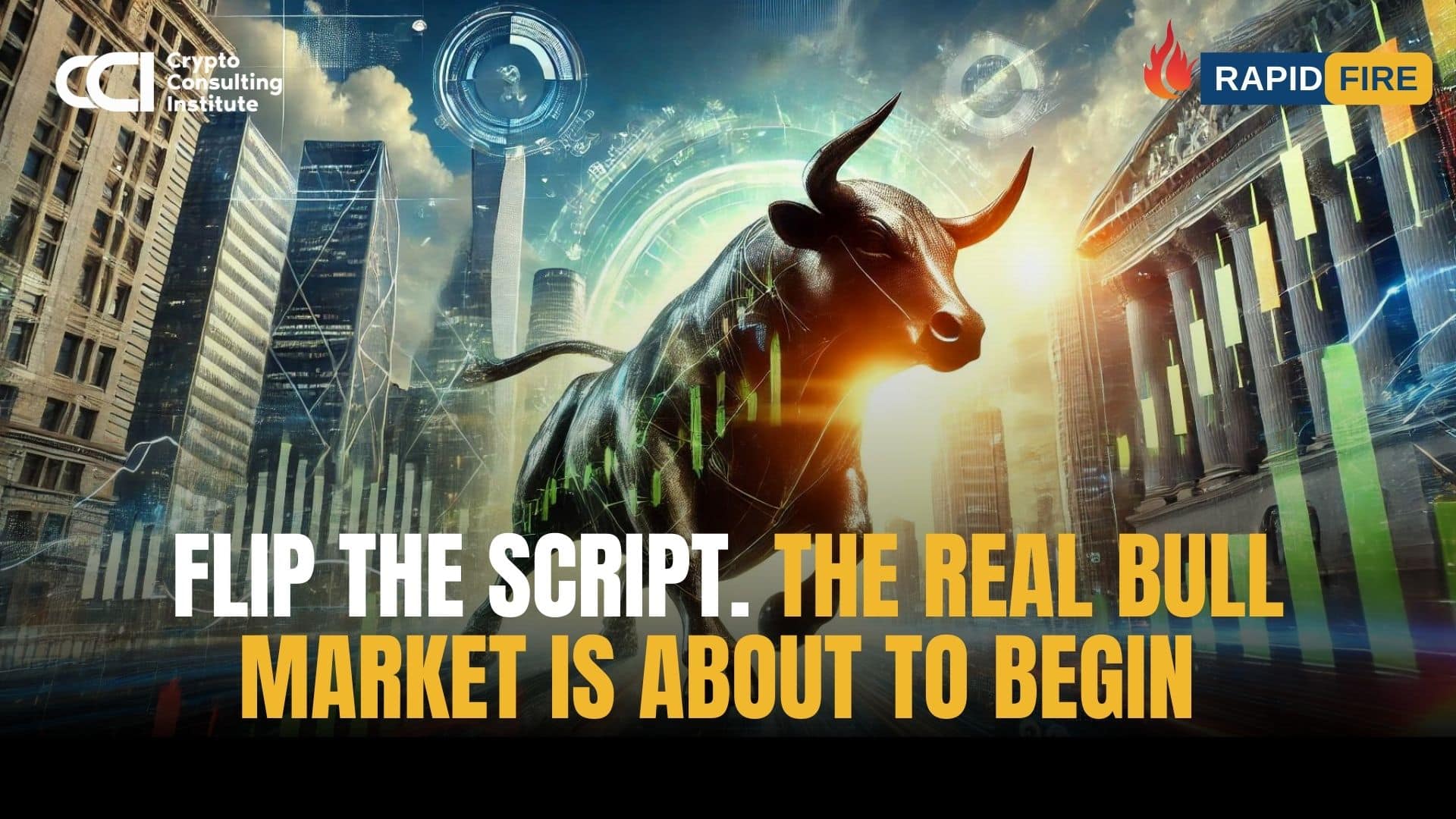 Flip the script. The real BULL market is about to begin