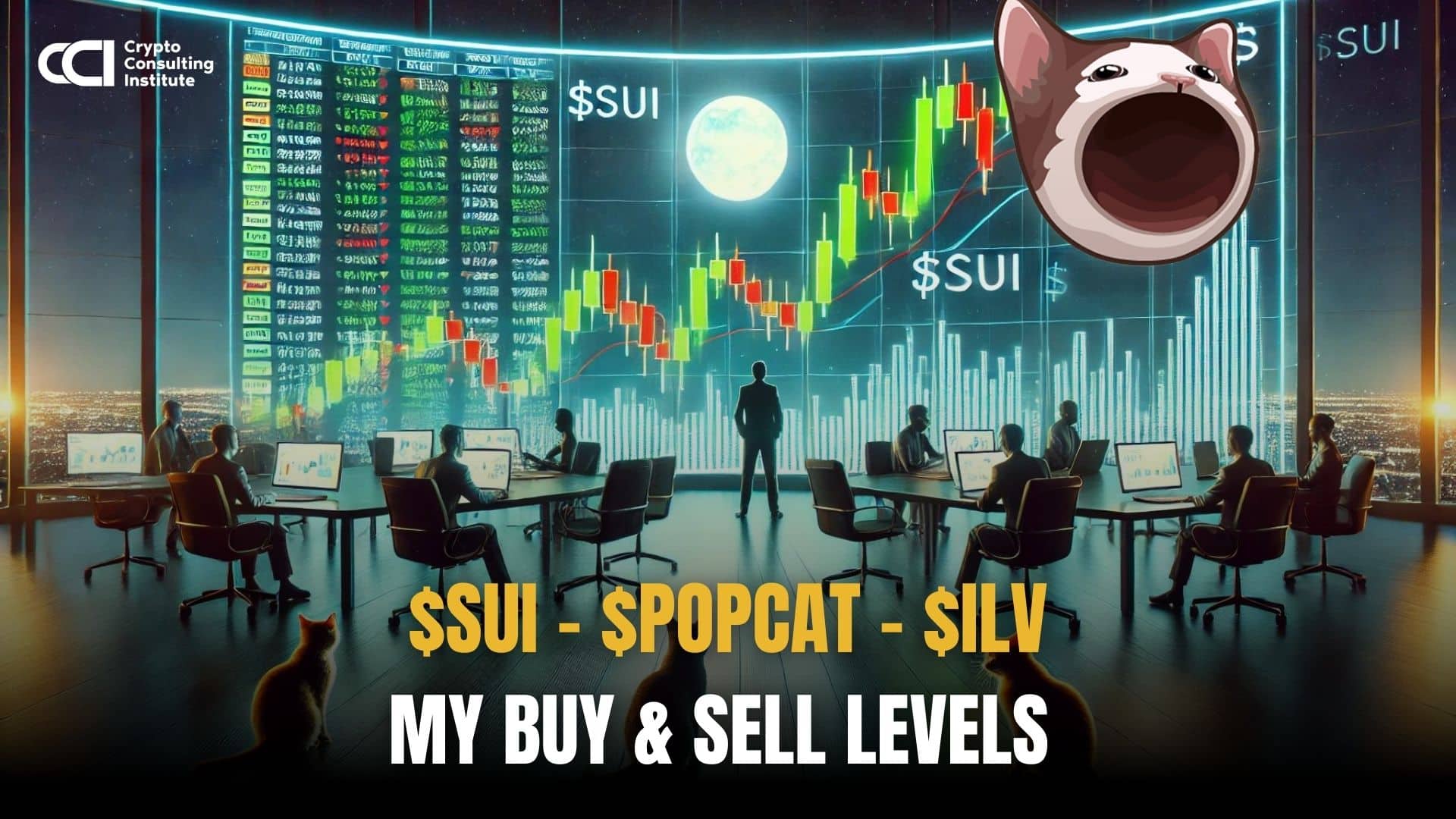 $SUI – $POPCAT – $ILV  My BUY & SELL levels