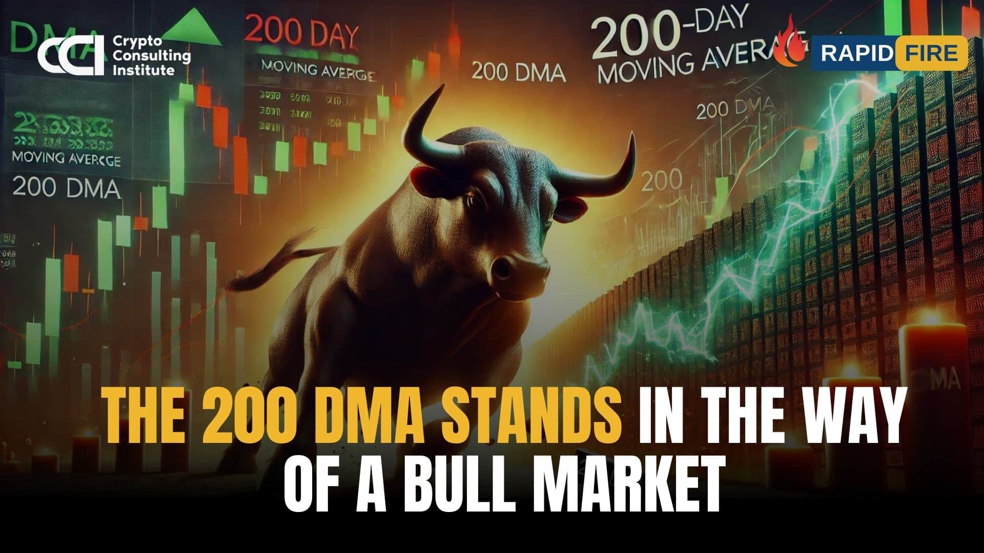 The 200 DMA stands in the way of a Bull Market