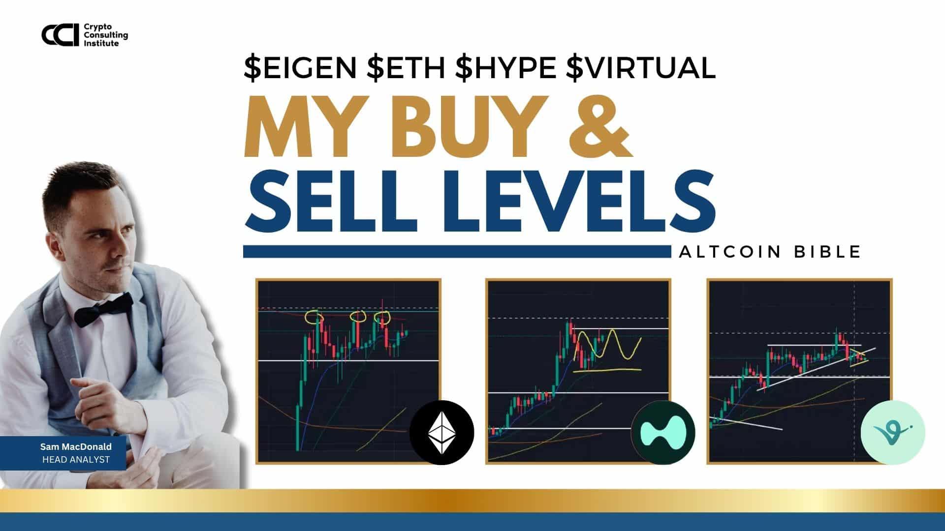 ALTCOIN BIBLE – $EIGEN $ETH $HYPE $VIRTUAL 🎯 My BUY & SELL levels