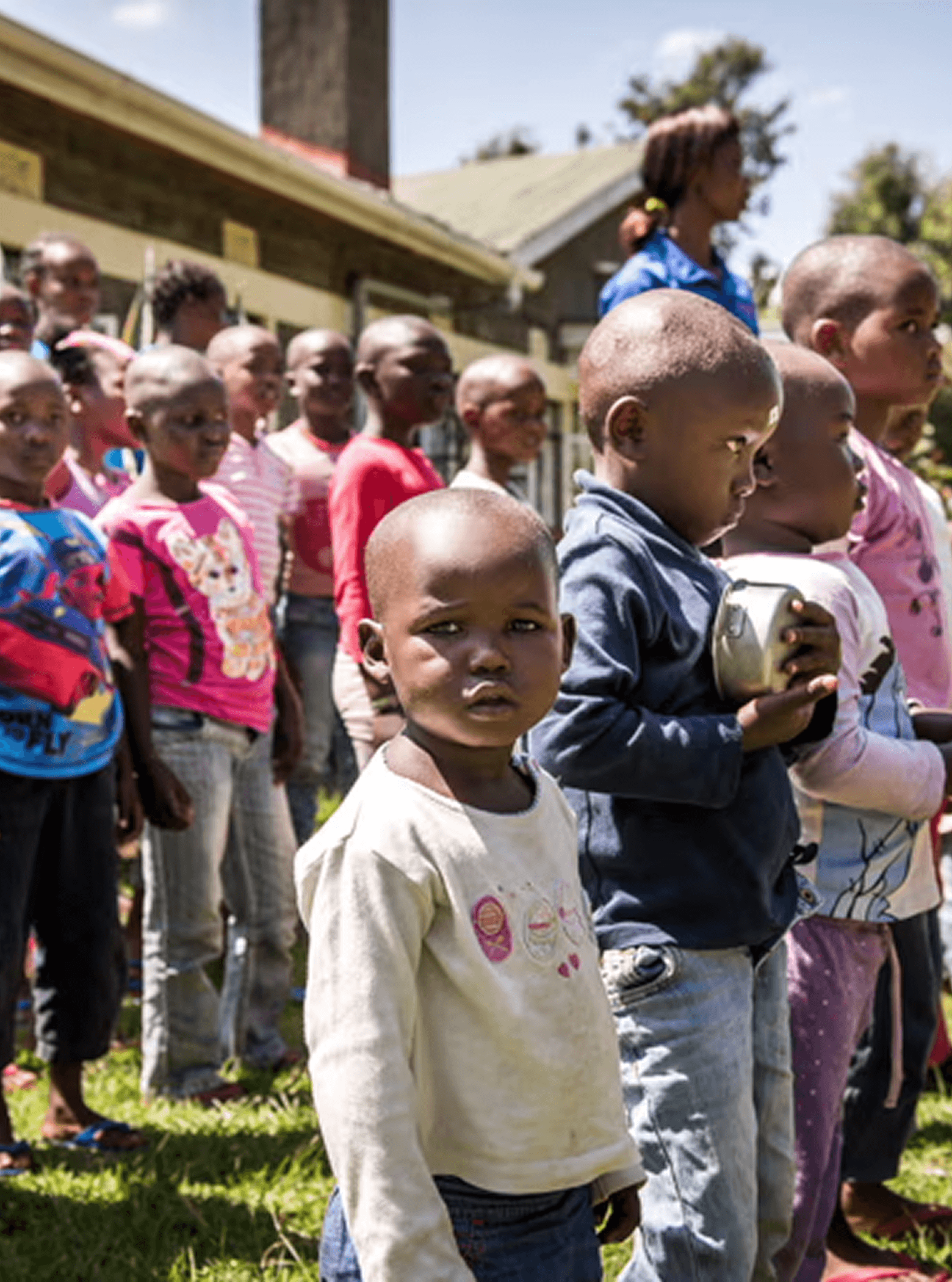 Children cared for by Rafiki Mwema in East Africa